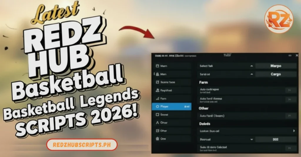 Redz Hub Basketball Legends Scripts 2026