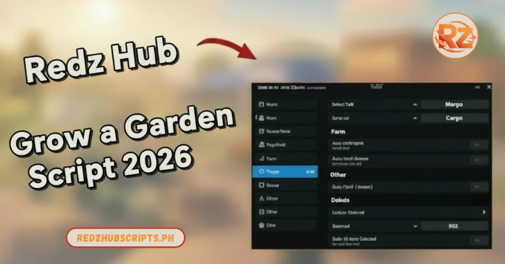 Redz Hub Grow a Garden Script 2026