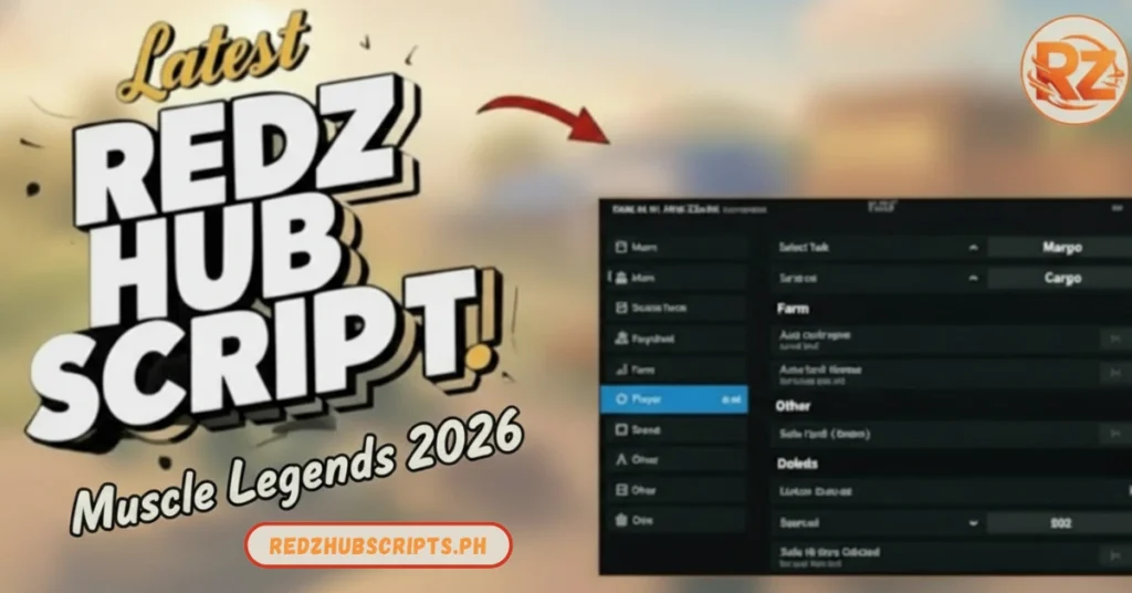 Redz Hub Script Muscle Legends 2026