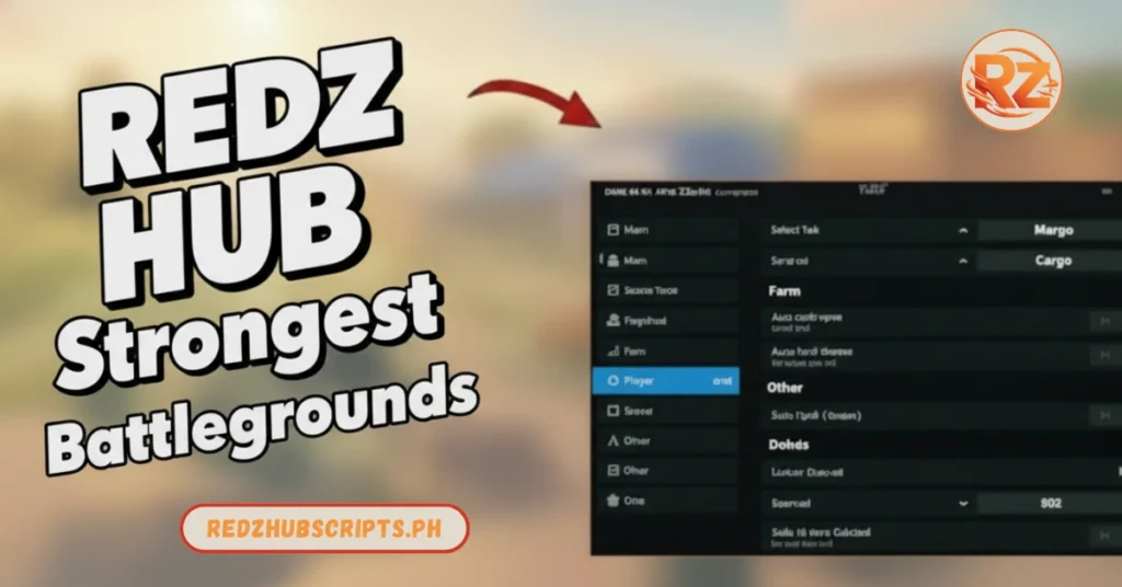 Redz Hub Script Strongest Battlegrounds