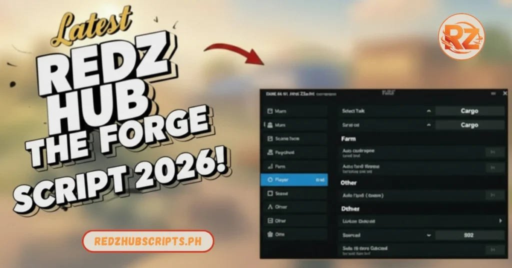 Redz Hub The Forge Script 2026